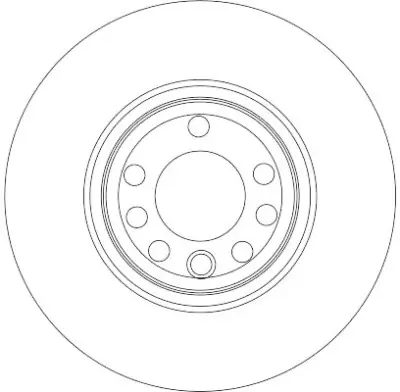Moderno Juego de discos de freno TRW DF4265S TRW DF4265S (Sustituye a DF4265)